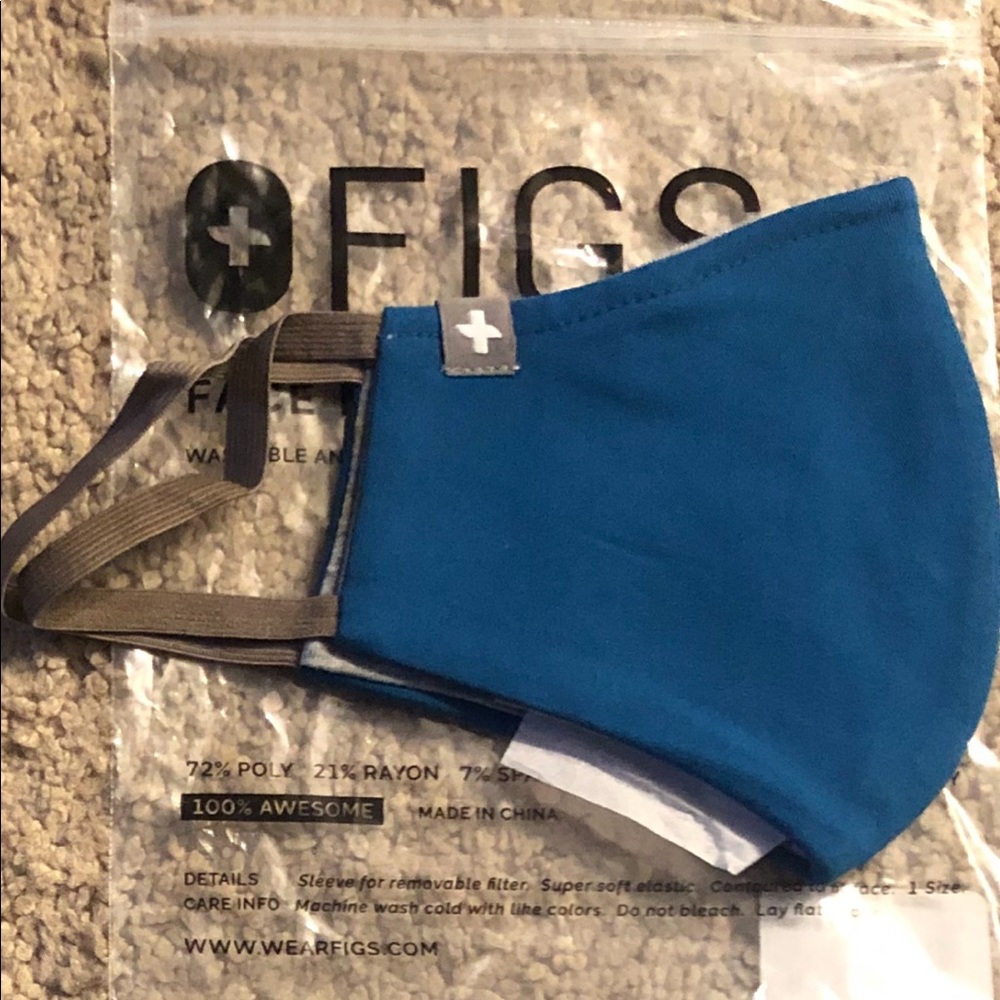Figs mask alps blue. Brand new.